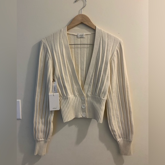 BNWT Wilfred Plunge Front Cardigan - Picture 2 of 7